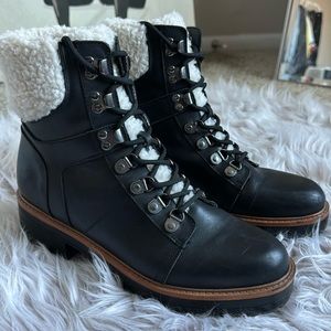 Marc FISHER shearling Izzie boots! 💋